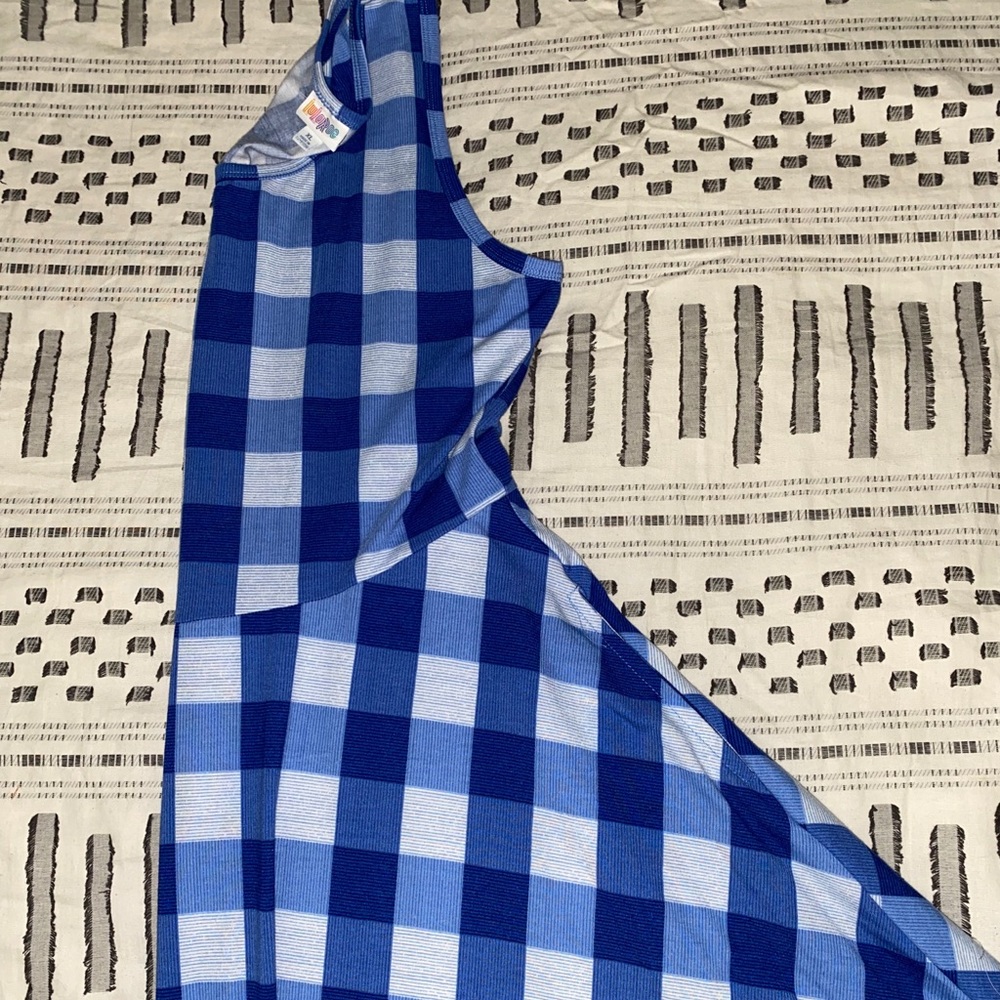 Blue Gingham Dress